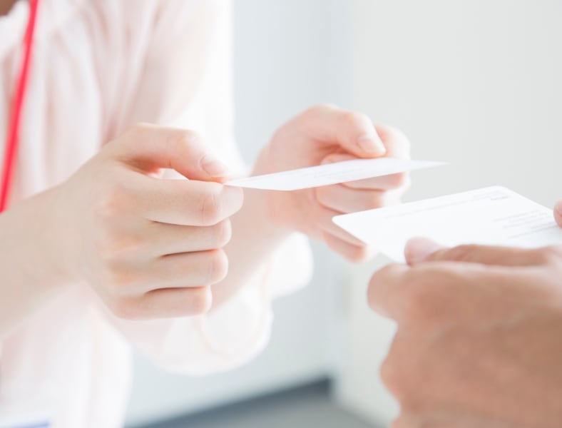 名刺交換イメージ